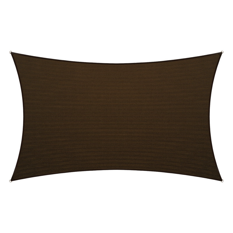 Voile d'ombrage Amgo, Brun, 12 ft. x 18 ft.