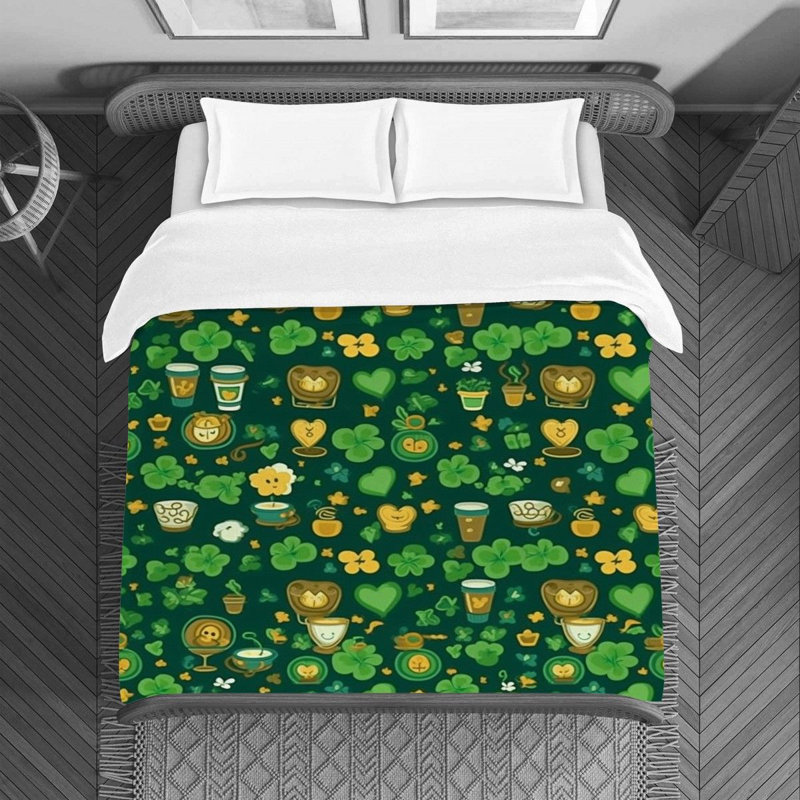 Machine Printed Duvet Cover, Twin Duvet Cover