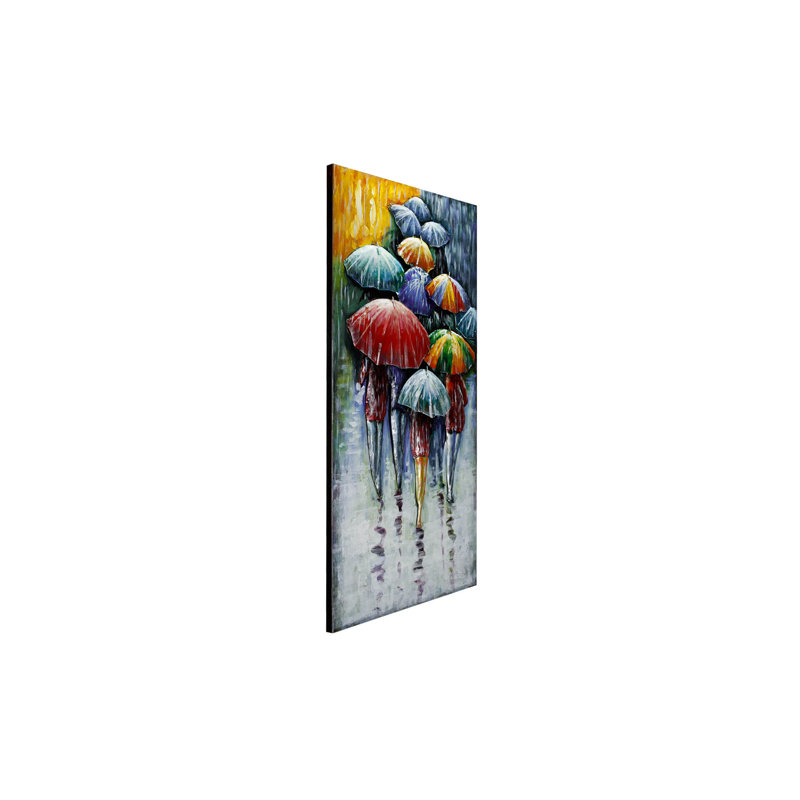 Handmade Traditional Entertainment Wall Decor on Metal