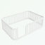 Wood Full Size Floor Bed Frame with Fence-937712142