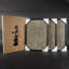 Circular - 3 Piece Single Picture Frame Print Set on Wood