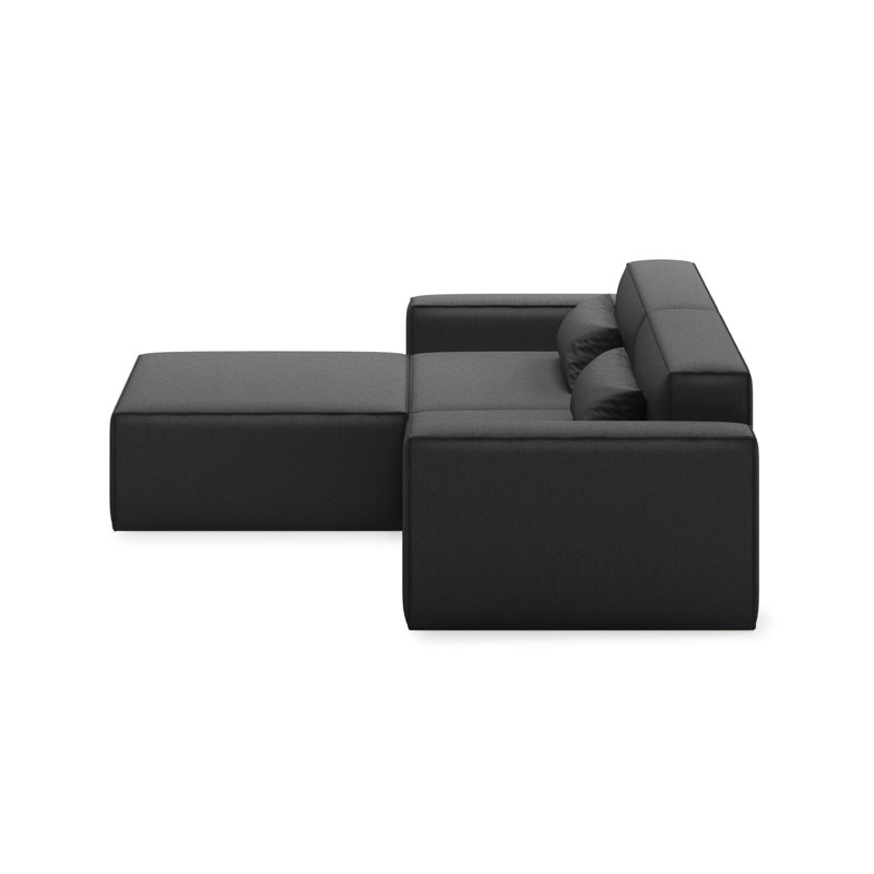 Mix Modular 3-Pc Sectional, Mowat Raven