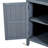 Large Fir Wood Potting Bench, 45.3"L Multi-Functional Outdoor Island (Gray)-129470466