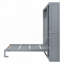 Lit escamotable multifonctionnel peu encombrant avec rangement et confortable pour petits appartements et studios-257777448