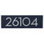 Plaque d’adresse murale sur 1 ligne flottante-41299946-41303794-41299728