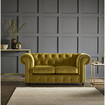 Aaron 2 Seater Velvet Sofa