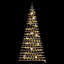 6.89' H Lighted Artificial Christmas Tree