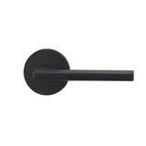 Flat Door Lever with Round Rosette