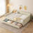 Luxurious Tufted Sofa Bed With Drawers For Optimal Comfort And Storage-486732466-500249397