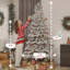 Arbre de Noël artificiel givré 7,5 pi
