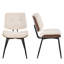 Chaise sans accoudoirs en tissu-1464661480