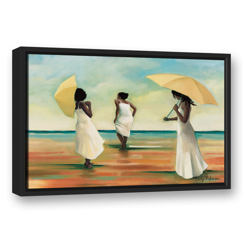 «Umbrella Mesdames», reproduction sur toile, H 17,75 po x l 25,75 po x P 1,75 po