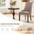 Upholstered Parsons Dining Chair Tufted Wing Back Side Chair with Wood Legs-1540421098