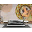 Adhésif mural femme beige Art Nouveau-1894063021