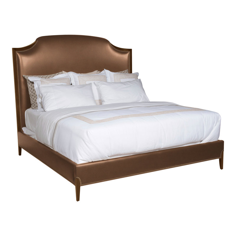 Lillet Queen Upholstered Panel Bed, Gatsby Brown Sugar, Casa Blanca, Yes