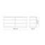 Vanessa 6 - Drawer Solid Wood Dresser