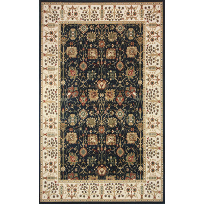 Tapis bleu marine Eli-Joseph Elegance