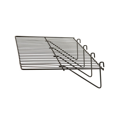 1" H x 24" W Straight Wire Shelf for Grid Panels