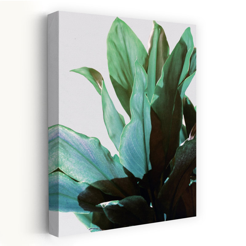 Art contemporain, art floral abstrait, H 24 po x l 16 po