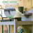 Vinyl Garden Potting Bench Table-108510980