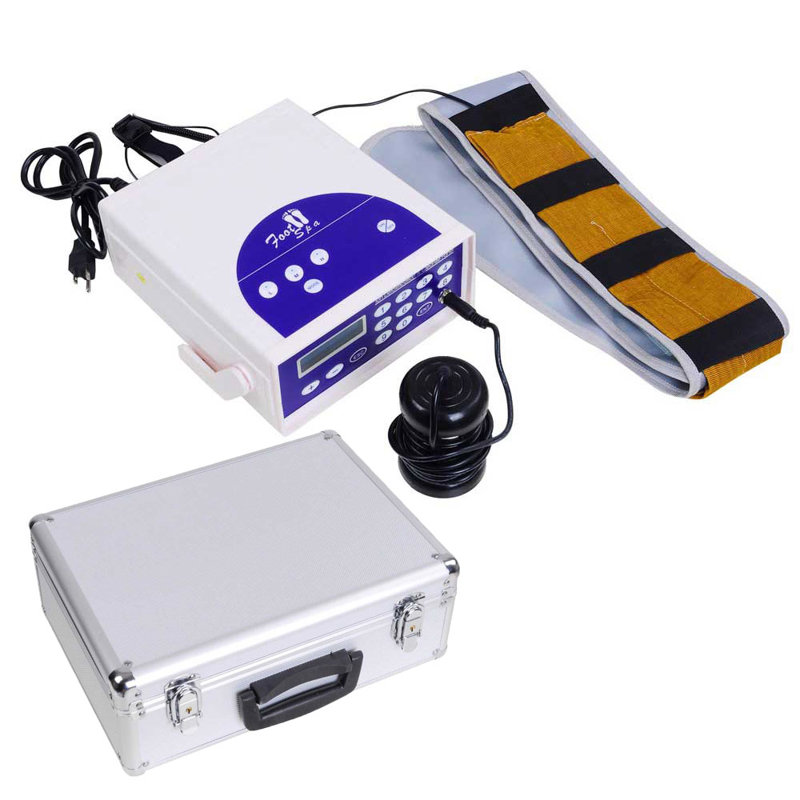 Ionic Detox Foot Bath Spa Machine Kit Cell Lonic Array LCD Display Parents Gift