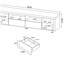 2-door TV Stand with Drawers