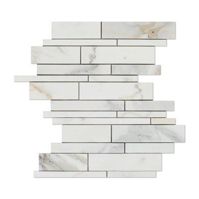 Marble Linear Mosaic Wall & Floor Tile