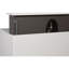 Meuble-lavabo flottant de 42 po pour salle de bain. Armoire. Bassin en résine. 2 tiroirs à fermeture en douceur. Salle de bain au fini blanc brillant. Blanc moderne. Option peu encombrante. Installation facile. Fabrication. 24V11-42Gw