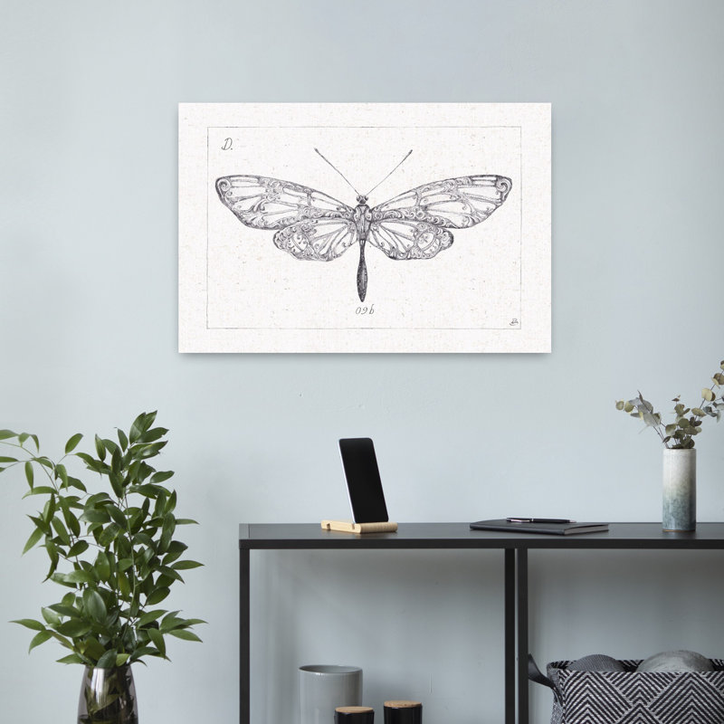 Contemporary Art Contemporary Dragonfly Art by Daphne Brissonnet - Wrapped Canvas Print, 40.64 cm H x 60.96 cm W