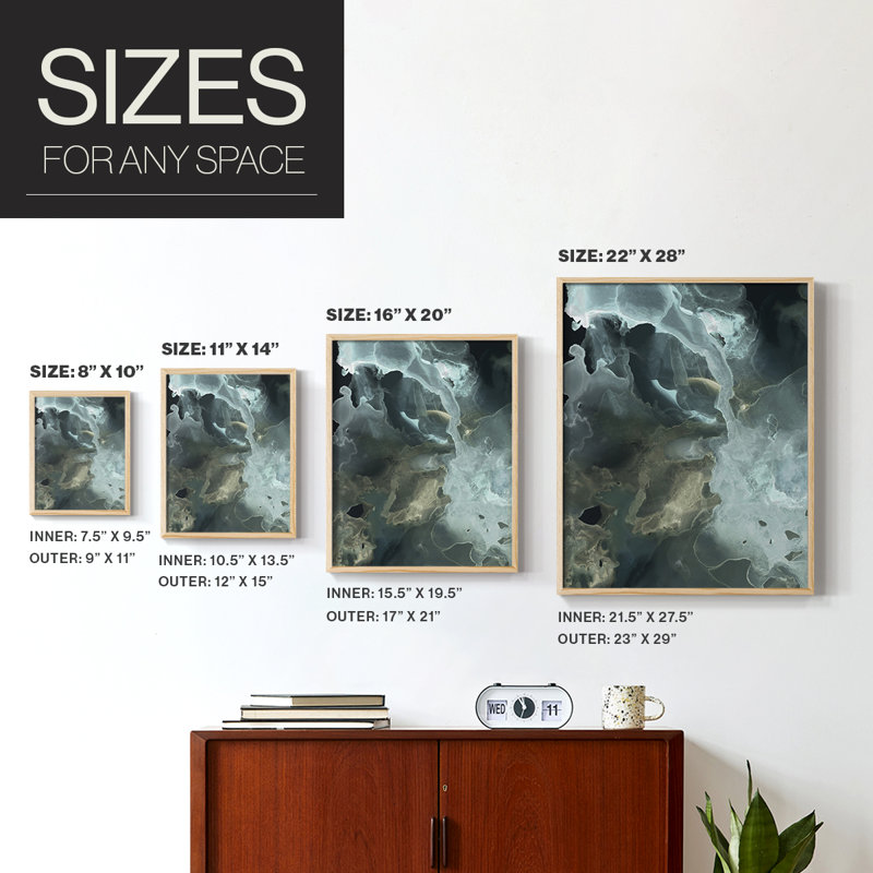 Gilded Spector II Framed Print - Solid Wood
