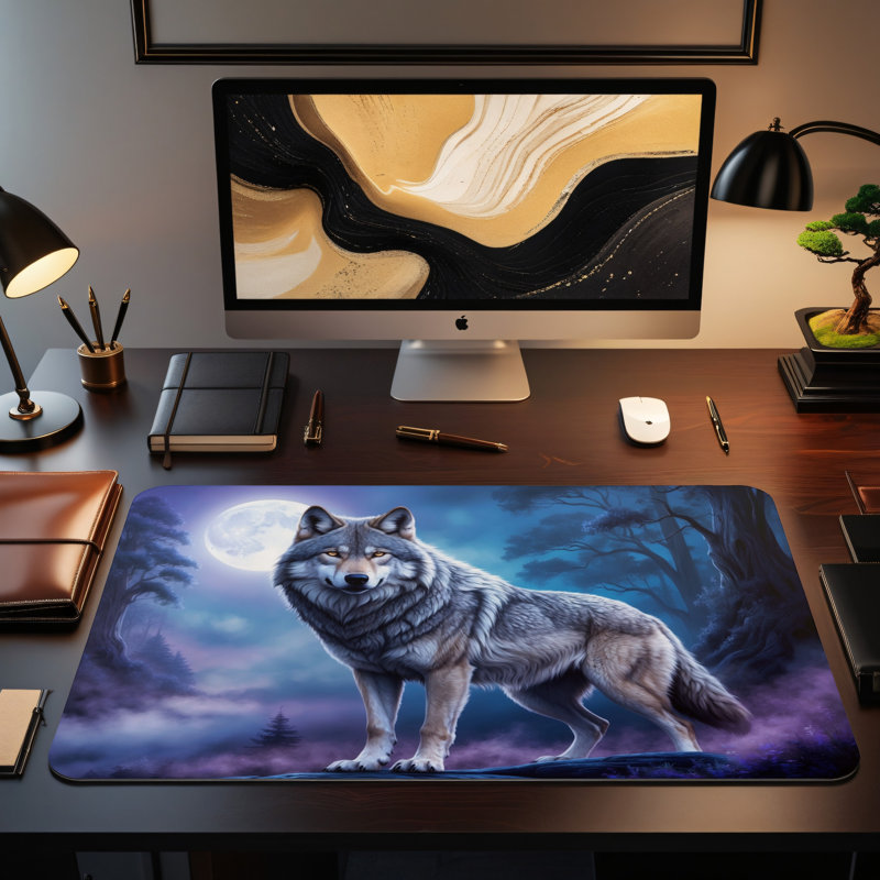 Polyester Desk Pad, 23.6x13.8