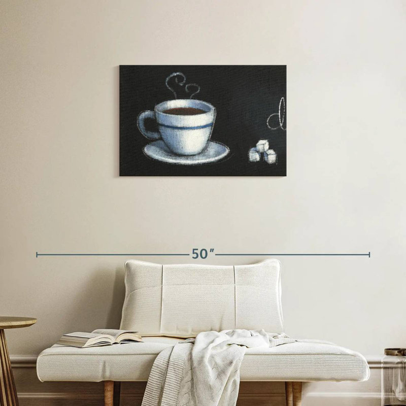 Yarlin, tableau noir, menu, café, H 20 po x l 30 po