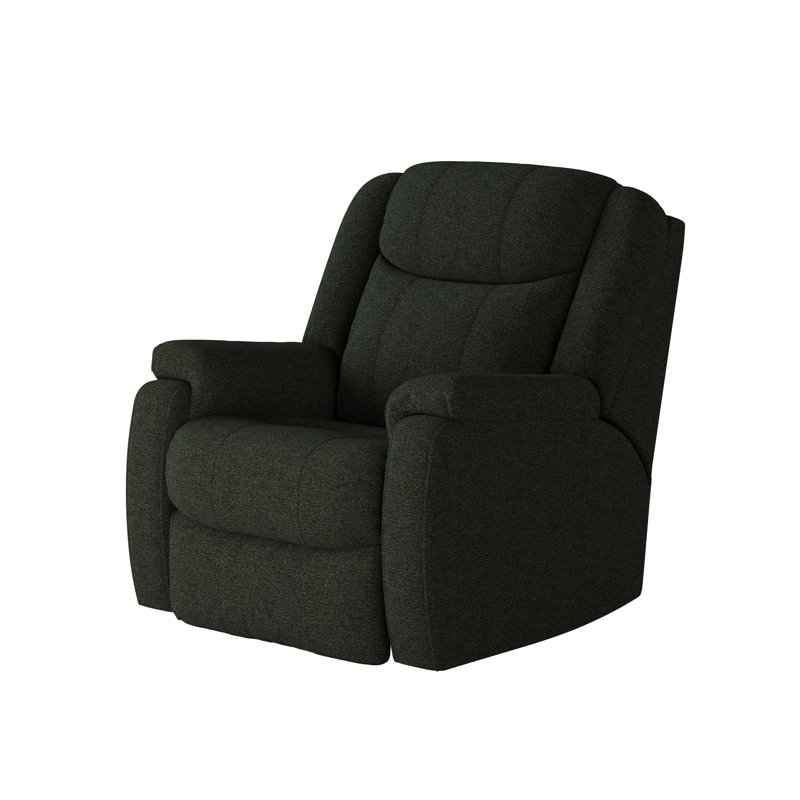 Fauteuil inclinable mural Hercules, Chenille noir mat