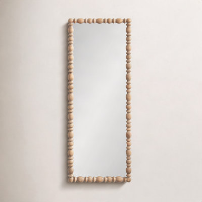 Eloise Beaded Wood Wall Mirror