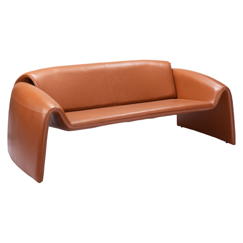 Horten Sofa, Brown  Polyurethane