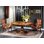 Rosewood Solid Wood Pedestal Dining Table
