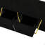 Table basse rectangulaire haute brillance