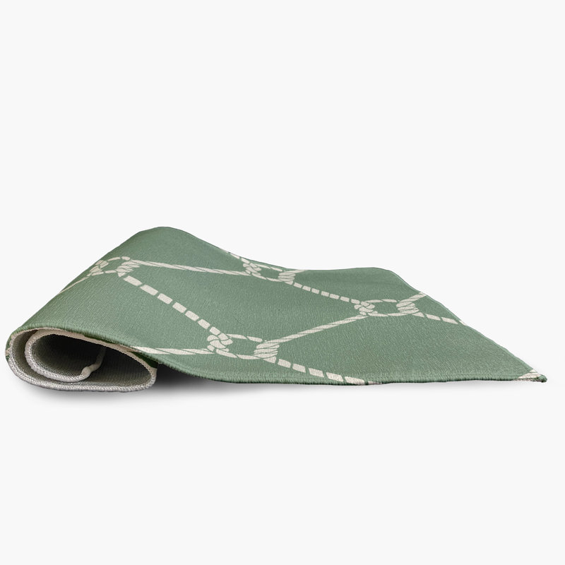 Nordland Chenille Geometric Indoor / Outdoor Rug, Rectangle 8' x 10'