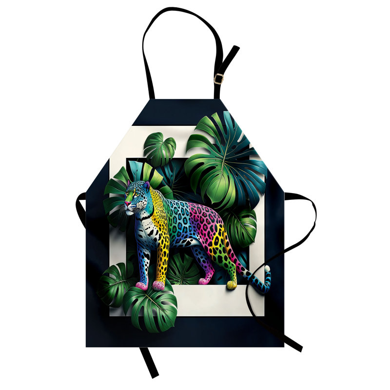 No Pattern Bib Apron