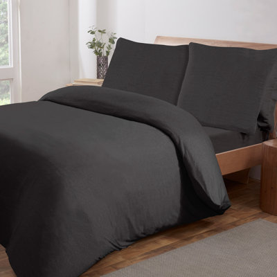 Atvars Striped Duvet Cover Set with Pillowcases