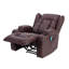 Fauteuil de massage inclinable chauffant en similicuir-81912658