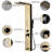 57.99'' Shower Panel with Dual Shower Head-97933576