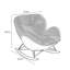 Chaise berçante de luxe légère