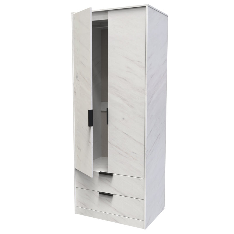Turah 2 Door 2 Drawer Wardrobe