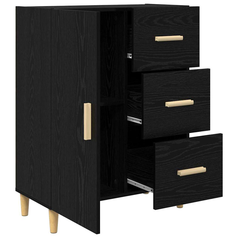 Accent Cabinet, Black Oak