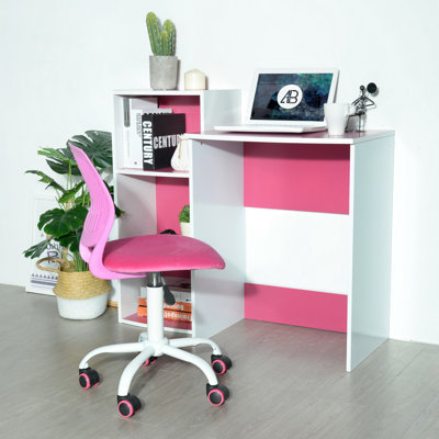 David Writing Desk Office Set with Bookcase
