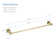 Cube 24'' 1 Wall Towel Bar