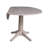 Extendable Round Solid Wood Dining Table-87227703