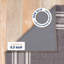 Tapis gris Quinter-387514408