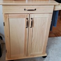 Prado Solid Wood Kitchen Cart